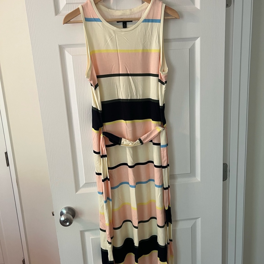 Striped Banana Republic Dress Medium